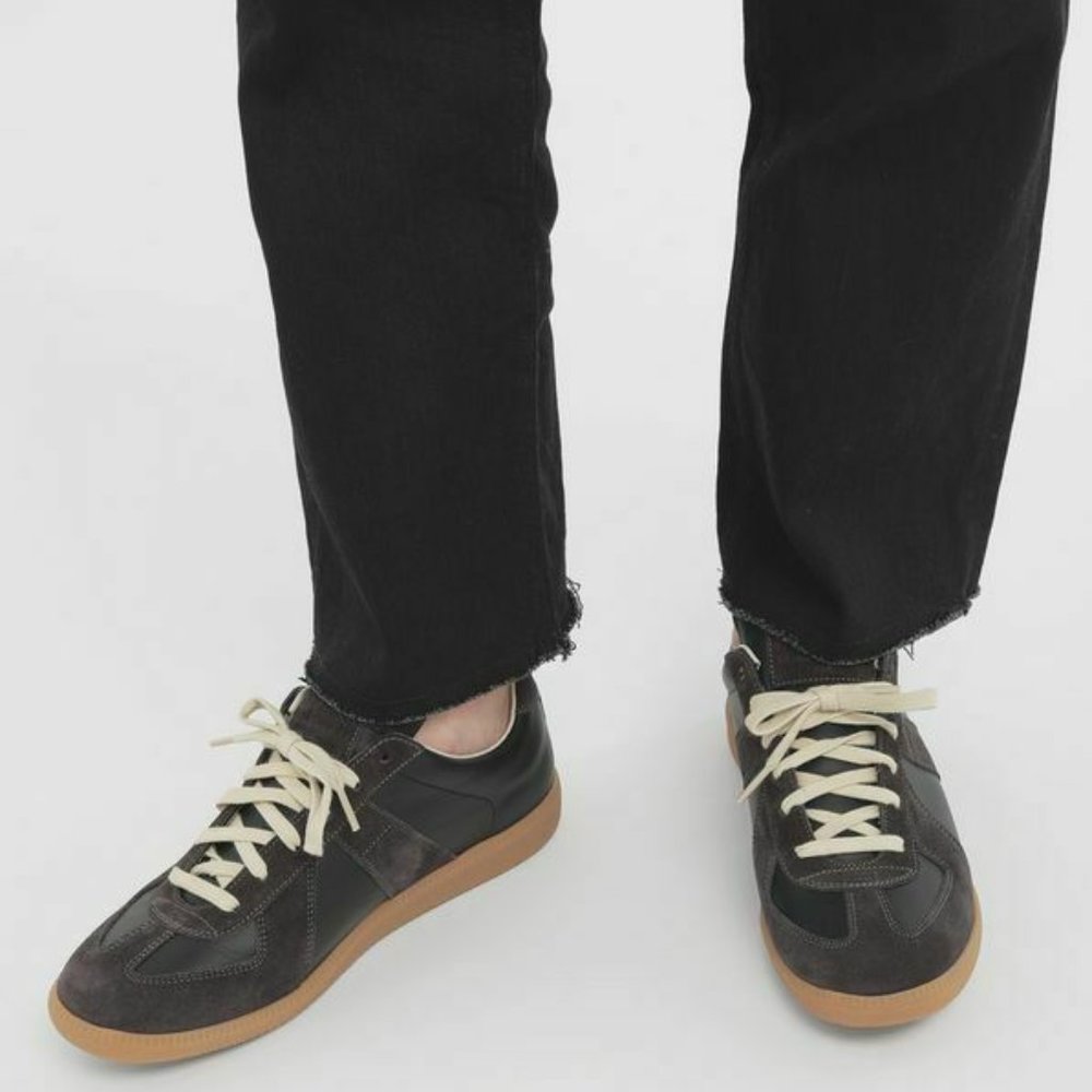 Maison Margiela Replica Mens Blue Low Top Sneaker - Picture 1 of 9